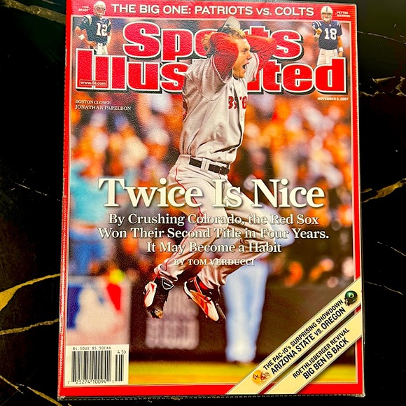 Sports Illustrated, 2007 Boston Red Sox World Series Champions.  Nov 5, 2007. - Picture 1 of 10
